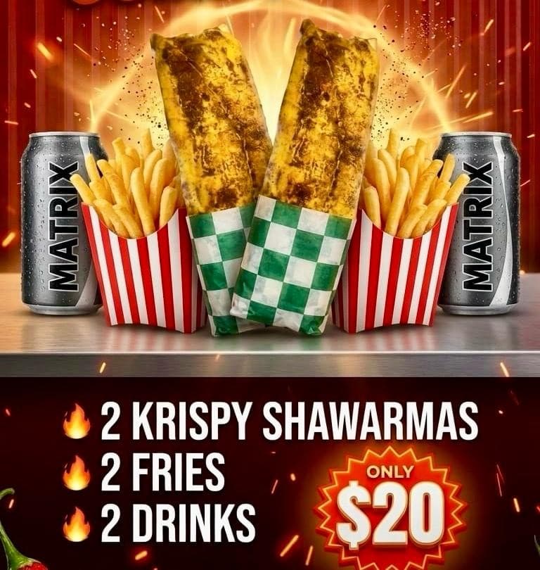 Krispy Shawarma Deal